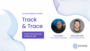 Graphic for Envase Webinar Series Track and Trace